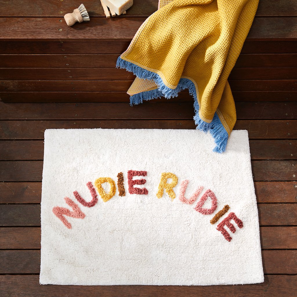 Nudie rudie online bath mats